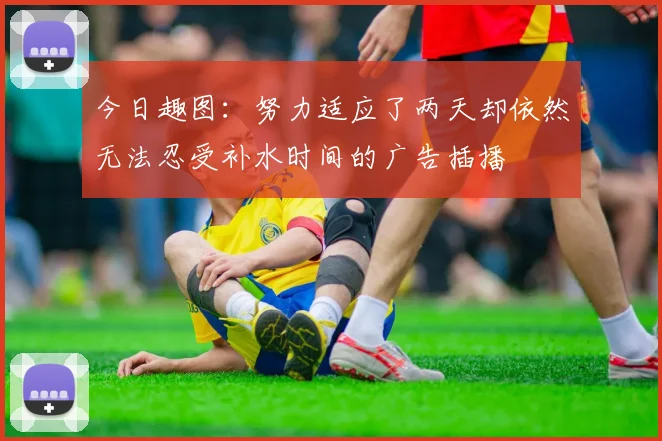 今日趣图：努力适应了两天却依然无法忍受补水时间的广告插播